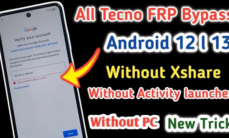 2024 ! All Tecno Android 12 | 13 Frp Unlock/Bypass 2024 ! All Tecno Android 12 | 13 Frp Unlock/Bypass
