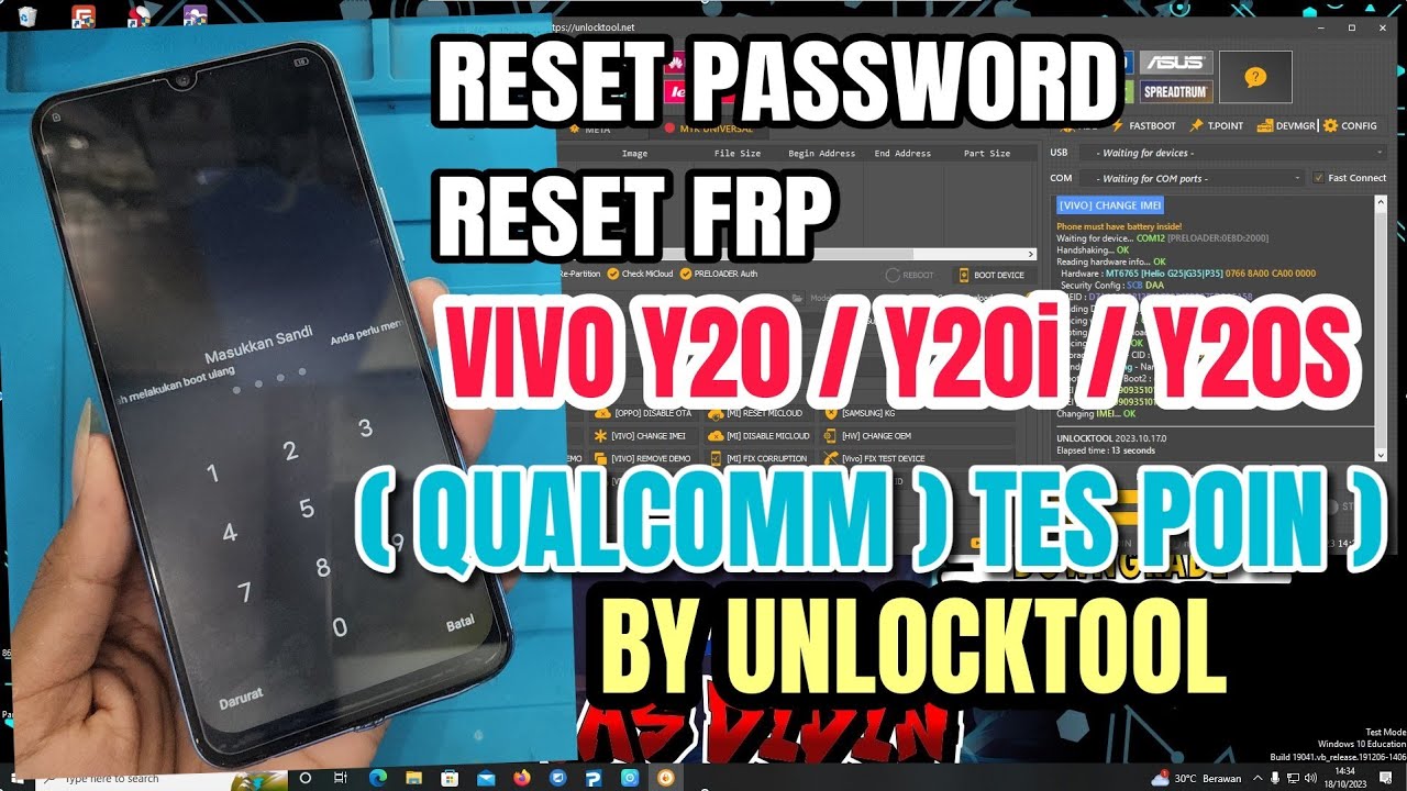Cara Reset Password+Frp ( Vivo Y20,Y20s,Y20i ) Chipset Cara Reset Password+Frp ( Vivo Y20,Y20s,Y20i ) Chipset