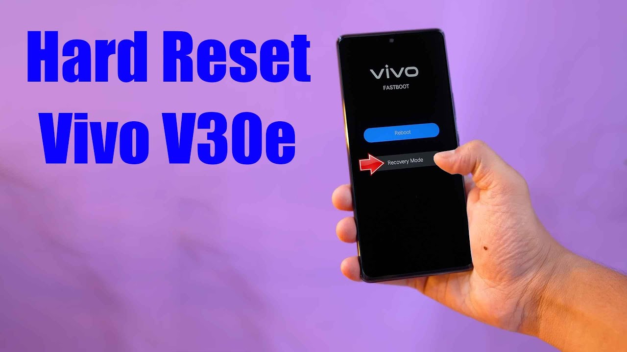 Hard Reset Vivo V30e | Factory Reset Remove Hard Reset Vivo V30e | Factory Reset Remove