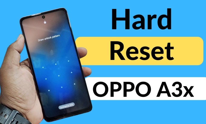 How to Hard Reset OPPO A3x 5G | oppo a3x phone ko hard How to Hard Reset OPPO A3x 5G | oppo a3x phone ko hard
