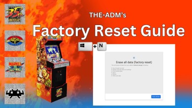 Reset back to factory settings – Arcade 1Up Yoga Flame Reset back to factory settings – Arcade 1Up Yoga Flame