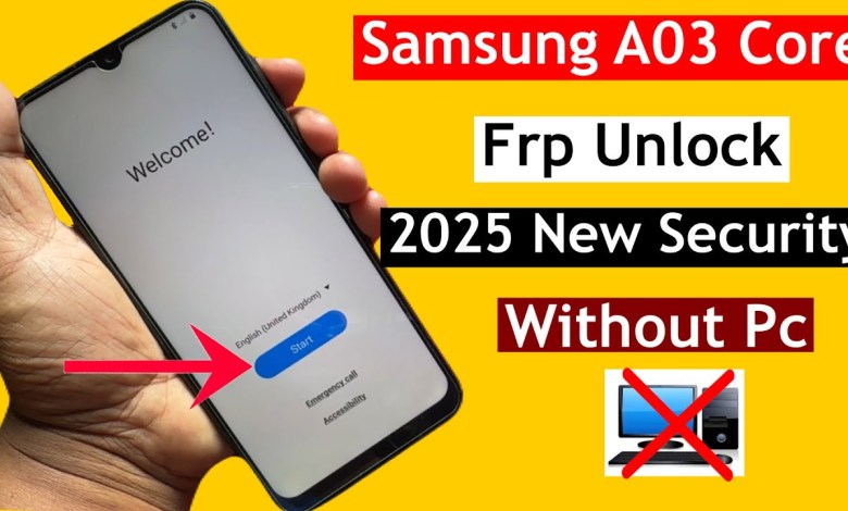 Unlocking Secrets: Bypass FRP on Samsung A03 Core Without a PC! Unlocking Secrets: Bypass FRP on Samsung A03 Core Without a PC!