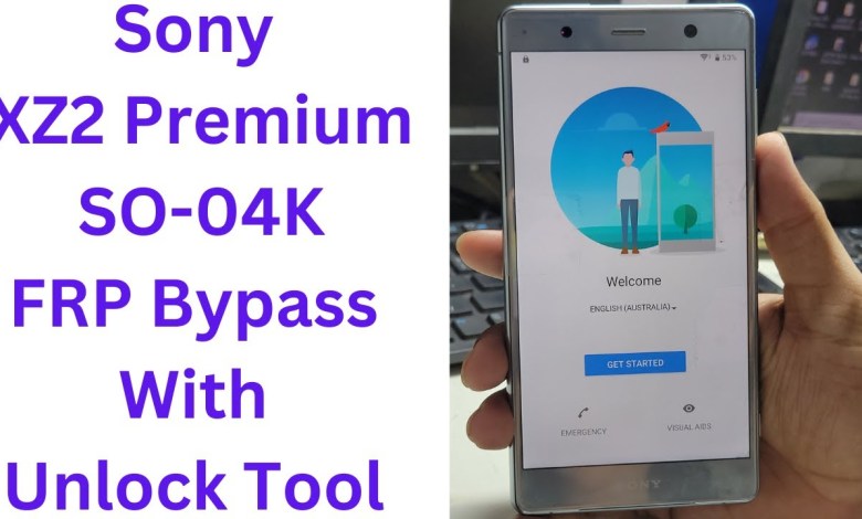 Sony XZ2 Premium SO-04K FRP Bypass With Unlock Tool || Sony XZ2 Premium SO-04K FRP Bypass With Unlock Tool ||