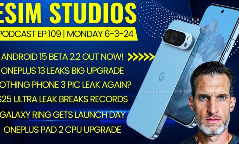 eSIM STUDIOS Podcast Ep 109 Android 14 Beta 2.2 Review eSIM STUDIOS Podcast Ep 109 Android 14 Beta 2.2 Review