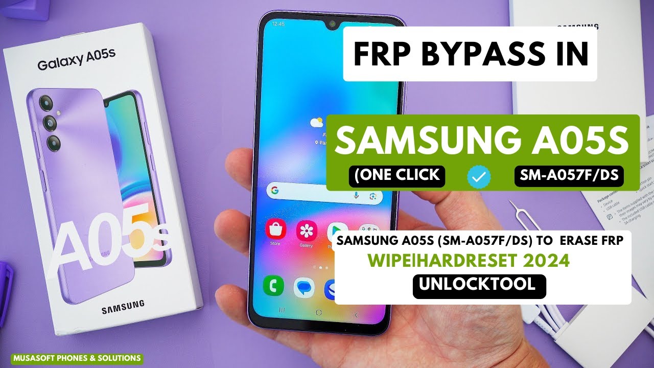 FRP BYPASS|REMOVE IN SAMSUNG A05S|SM-A057F/DS FRP BYPASS|REMOVE IN SAMSUNG A05S|SM-A057F/DS