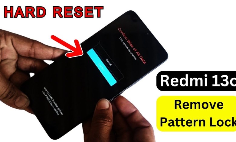 Redmi 13c Hard Reset Unlock Pattern /Pin / Password Redmi 13c Hard Reset Unlock Pattern /Pin / Password
