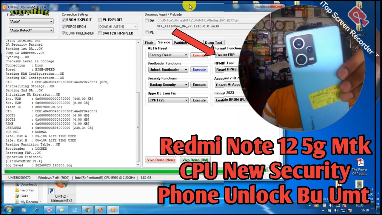 Redmi Note 12 5g Mtk Cpu New Security Phone Unlock In Redmi Note 12 5g Mtk Cpu New Security Phone Unlock In