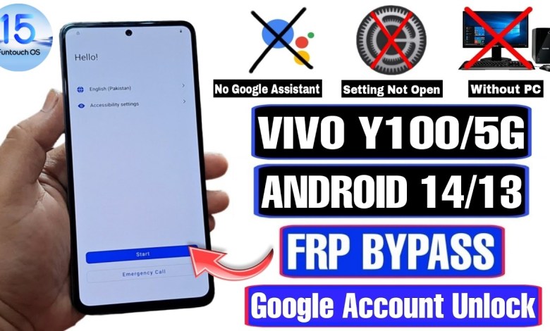 How to Bypass FRP on VIVO Y100: Sneak Peek into Android 14 Setting Issue How to Bypass FRP on VIVO Y100: Sneak Peek into Android 14 Setting Issue