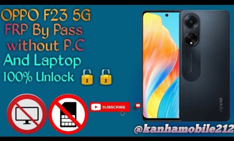 Oppo F23 5G frp bypass live proof || #@KanhaMobile212 Oppo F23 5G frp bypass live proof || #@KanhaMobile212