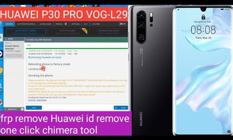 Huawei p30 pro Huawei id remove frp remove one click Huawei p30 pro Huawei id remove frp remove one click