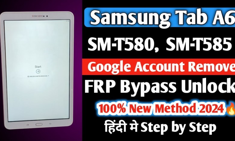 Samsung Tab A6 Frp Bypass | Samsung Tab SM-T580 Frp Samsung Tab A6 Frp Bypass | Samsung Tab SM-T580 Frp