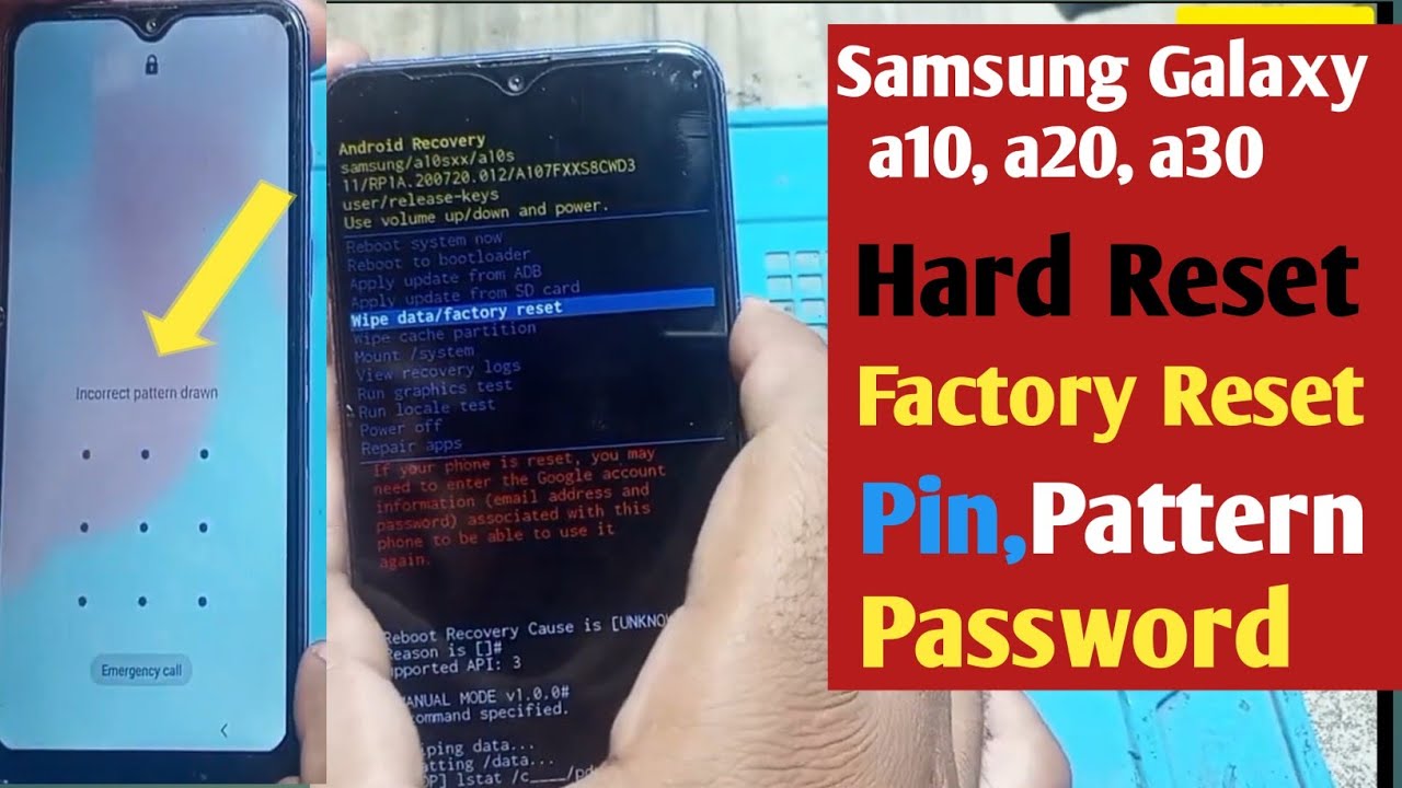 Samsung A10s Hard Reset Screen Lock | factory reset Samsung A10s Hard Reset Screen Lock | factory reset
