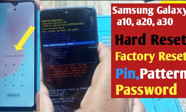 Samsung A10s Hard Reset Screen Lock | factory reset Samsung A10s Hard Reset Screen Lock | factory reset
