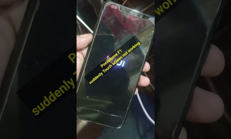 Pocophone F1 Touch screen not working Pocophone F1 Touch screen not working