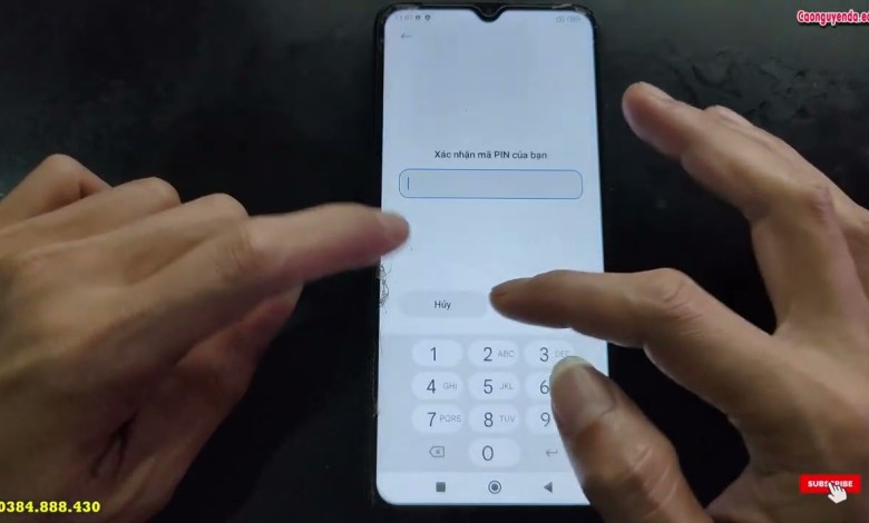 Hướng dẫn cài mật khẩu khóa màn hình Xiaomi Redmi 12C Hướng dẫn cài mật khẩu khóa màn hình Xiaomi Redmi 12C