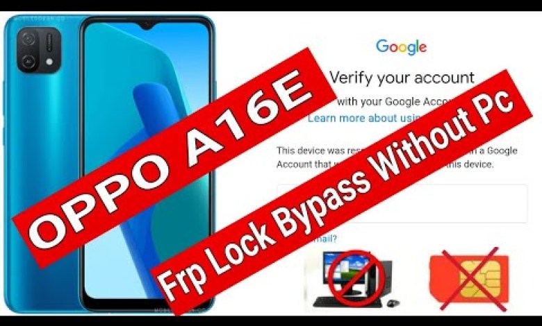How to Unlock Google Account Lock on Oppo A16e CPH2421? Curious about Frp Bypass? How to Unlock Google Account Lock on Oppo A16e CPH2421? Curious about Frp Bypass?