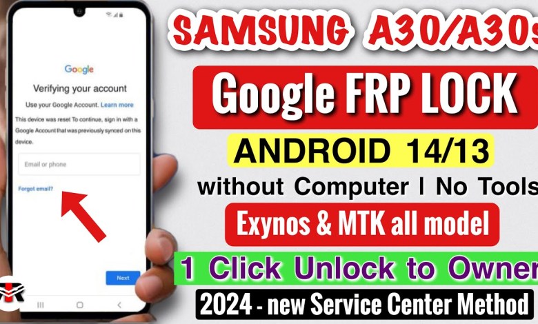 How to bypass FRP on Samsung A30/A30s with Android 11/12/13/14: Discover the secret method without hassle How to bypass FRP on Samsung A30/A30s with Android 11/12/13/14: Discover the secret method without hassle