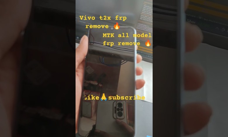 Vivo t2x frp remove by unlocktool MTK all model Vivo t2x frp remove by unlocktool MTK all model