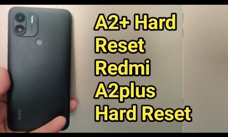 Redmi A2+||Mi A2plus Hard reset || new A2plus hard Redmi A2+||Mi A2plus Hard reset || new A2plus hard