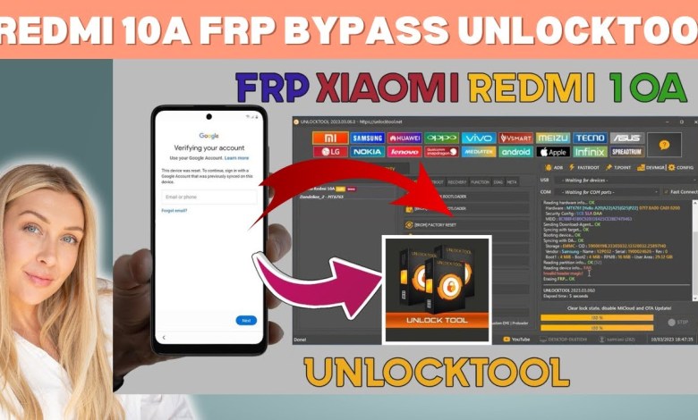 Redmi 10A FRP Bypass Unlocktool Bypass Google Account Redmi 10A FRP Bypass Unlocktool Bypass Google Account