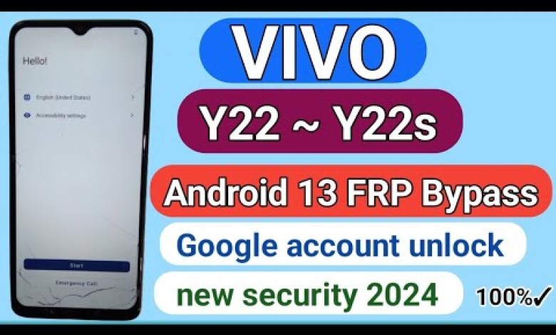 VIVO Y22 | Y22S FRP BYPASS || VIVO Y22 GOOGLE ACCOUNT VIVO Y22 | Y22S FRP BYPASS || VIVO Y22 GOOGLE ACCOUNT