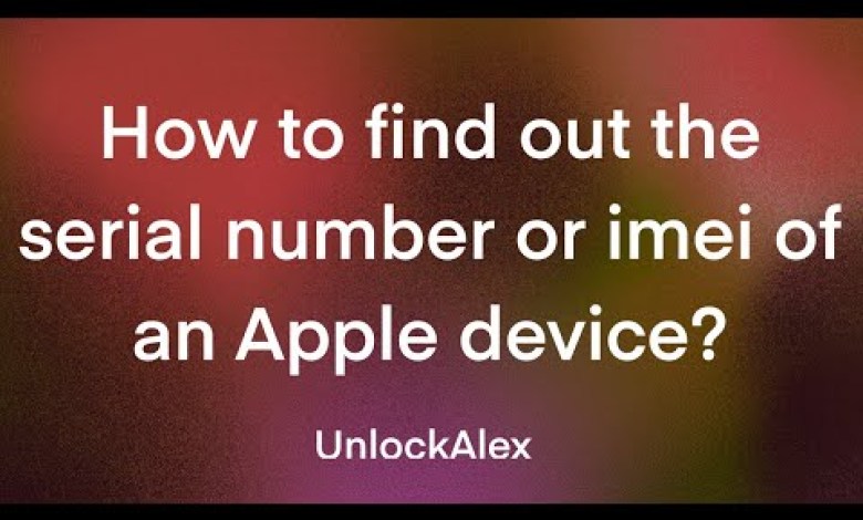 How to find the Serial Number and IMEI on a Locked How to find the Serial Number and IMEI on a Locked