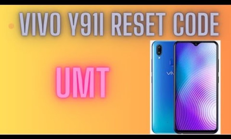 Vivo y91i Reset Code With Umt mtk2 tool 🔥 Vivo y91i Reset Code With Umt mtk2 tool 🔥