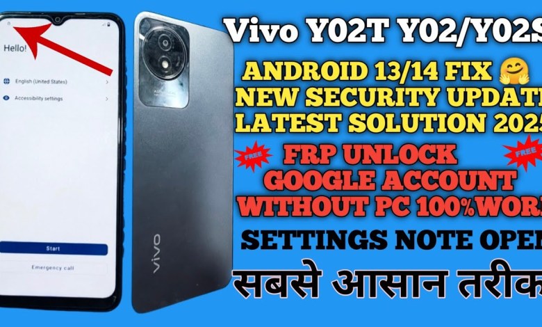 Unlock the Latest Frp on Vivo Y02T Y02/Y02S Android 13/14 – Are You Curious Yet? Unlock the Latest Frp on Vivo Y02T Y02/Y02S Android 13/14 – Are You Curious Yet?
