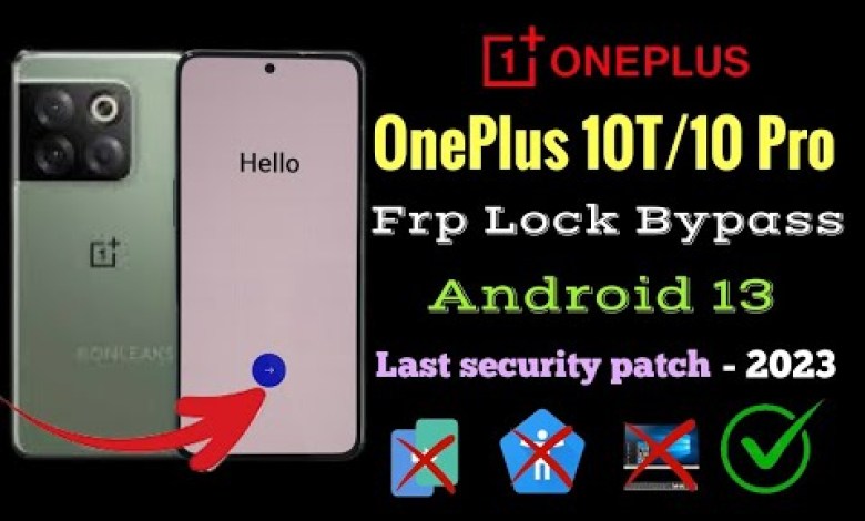 Oneplus 10T Frp Bypass(Android 13) Without Pc / All Oneplus 10T Frp Bypass(Android 13) Without Pc / All