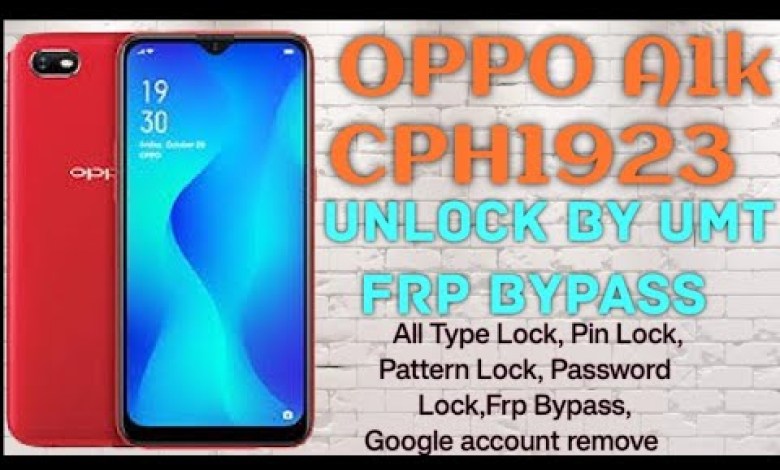 OPPO A1k Unlock UMT | OPPO CPH 1923 Lock kaise tode | OPPO A1k Unlock UMT | OPPO CPH 1923 Lock kaise tode |