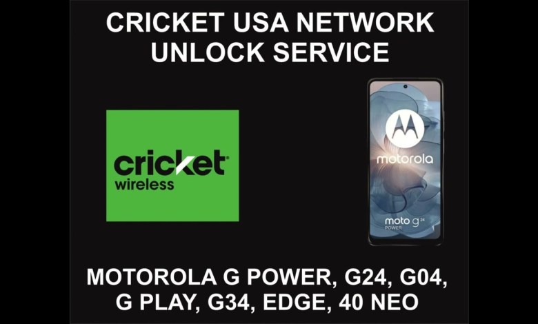 Motorola Cricket Unlock Service, All Models Motorola Cricket Unlock Service, All Models
