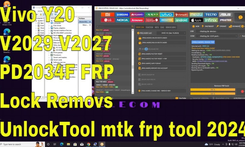 Vivo Y20 V2029 V2027 PD2034F FRP Lock Remove By Vivo Y20 V2029 V2027 PD2034F FRP Lock Remove By