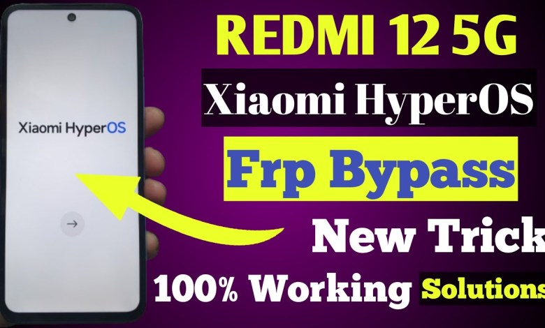 REDMI 12 5G Frp Bypass MIUI 14 Without Pc | Xiaomi REDMI 12 5G Frp Bypass MIUI 14 Without Pc | Xiaomi