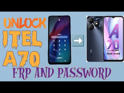 Unlock FRP and password ITEL A70 #unlock screen password Unlock FRP and password ITEL A70 #unlock screen password