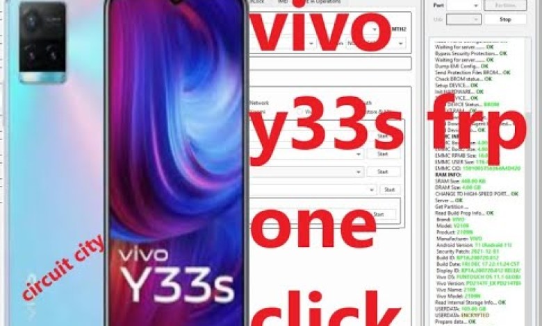 Vivo Y33s FRP Bypass Android 12 2023 v2109 ) – One Vivo Y33s FRP Bypass Android 12 2023 v2109 ) – One