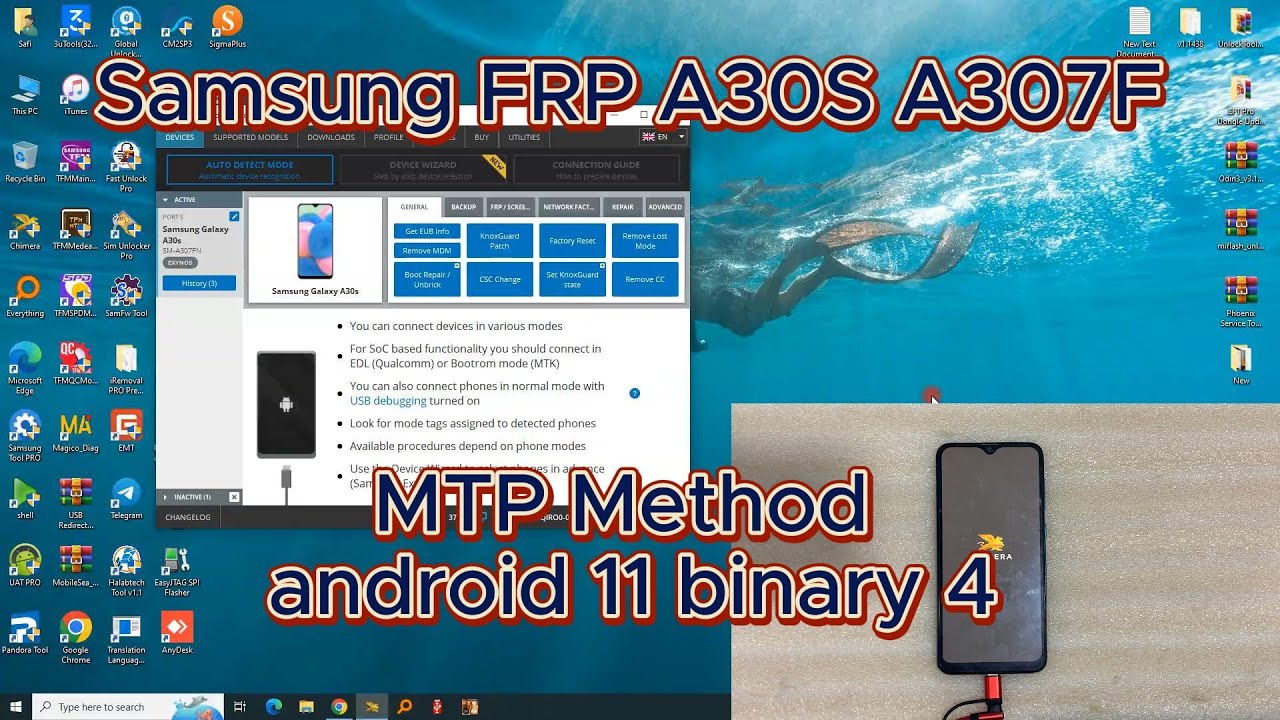 SAMSUNG A307FN/A30S REMOVE FRP WITHOUT TEST POINT SAMSUNG A307FN/A30S REMOVE FRP WITHOUT TEST POINT