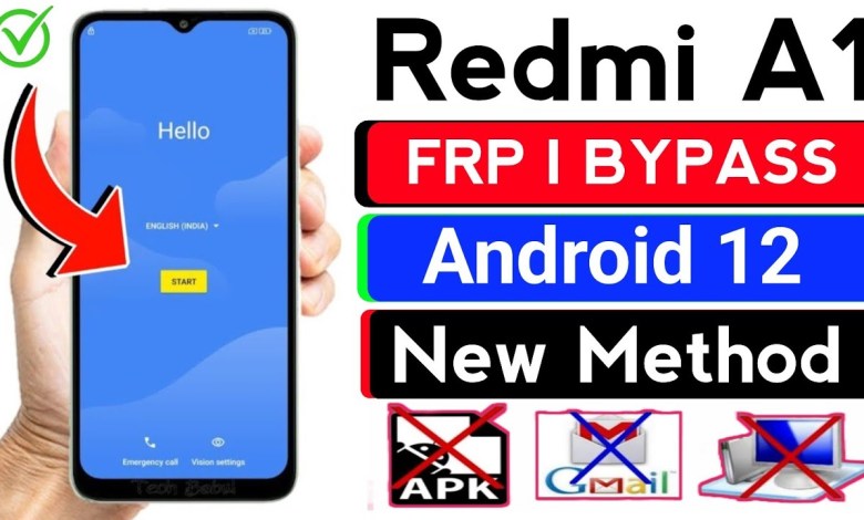Unlock Redmi A1 2022 FRP with Android 12: Learn the New Solution! Unlock Redmi A1 2022 FRP with Android 12: Learn the New Solution!
