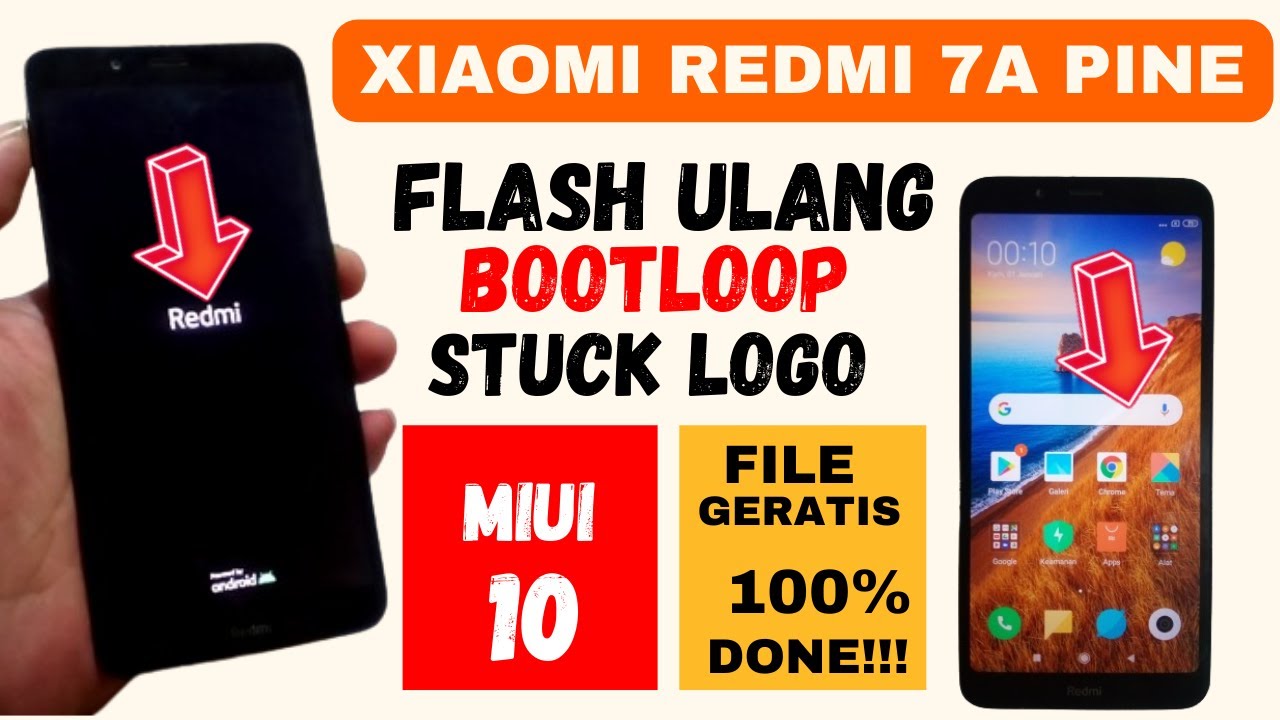 HOW TO REFLASH REDMI 7A PINE BOOTLOOP, STUCK LOGO, HOW TO REFLASH REDMI 7A PINE BOOTLOOP, STUCK LOGO,