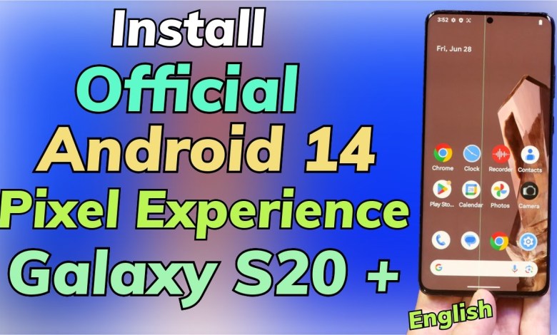 Install Official Android 14 Pixel Experience On Galaxy Install Official Android 14 Pixel Experience On Galaxy