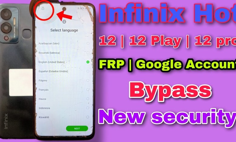 Uncover the Infinix Hot 12 Play’s FRP Bypass Method | Discover How to Bypass Google Lock on Infinix X6816C Uncover the Infinix Hot 12 Play’s FRP Bypass Method | Discover How to Bypass Google Lock on Infinix X6816C
