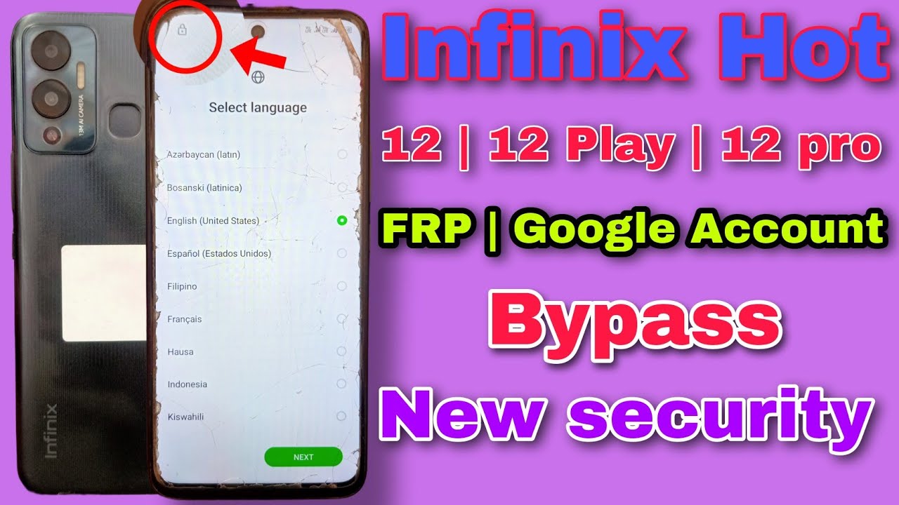 Uncover the Infinix Hot 12 Play’s FRP Bypass Method | Discover How to Bypass Google Lock on Infinix X6816C Uncover the Infinix Hot 12 Play’s FRP Bypass Method | Discover How to Bypass Google Lock on Infinix X6816C