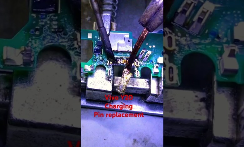 #vivo y20 charging pin replace #vivo y20 charging pin replace