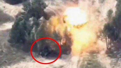 Russian 2S19 Msta-S Artillery Survive Direct Hit Of Russian 2S19 Msta-S Artillery Survive Direct Hit Of