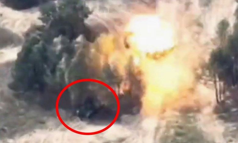 Russian 2S19 Msta-S Artillery Survive Direct Hit Of Russian 2S19 Msta-S Artillery Survive Direct Hit Of