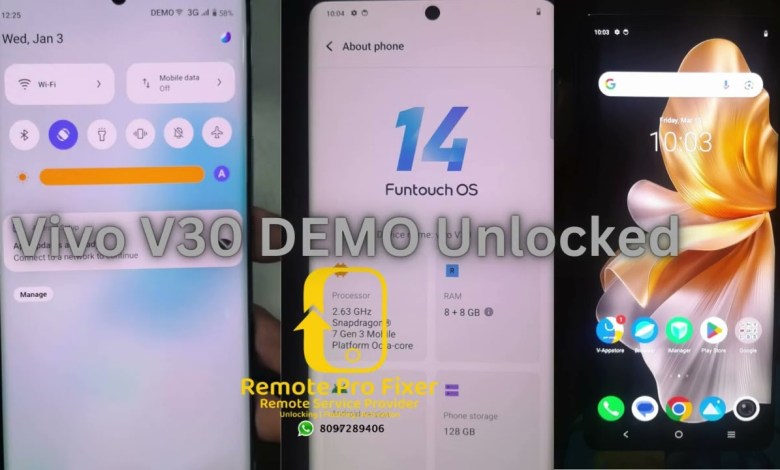 Vivo V30 Demo Unlocked Paid Service Only For indian Vivo V30 Demo Unlocked Paid Service Only For indian