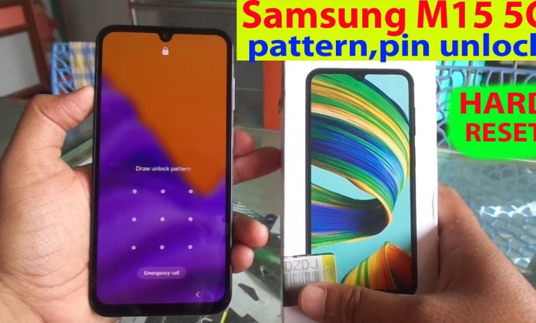 Samsung M15 5G hard reset / pin and pattern unlock Samsung M15 5G hard reset / pin and pattern unlock