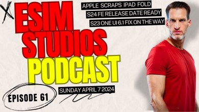 eSIM Studios Podcast Ep 61 | apple Scraps iPad Fold | eSIM Studios Podcast Ep 61 | apple Scraps iPad Fold |