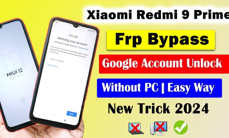 Redmi 9 Prime Frp & Google Account unlock | Redmi 9 Redmi 9 Prime Frp & Google Account unlock | Redmi 9