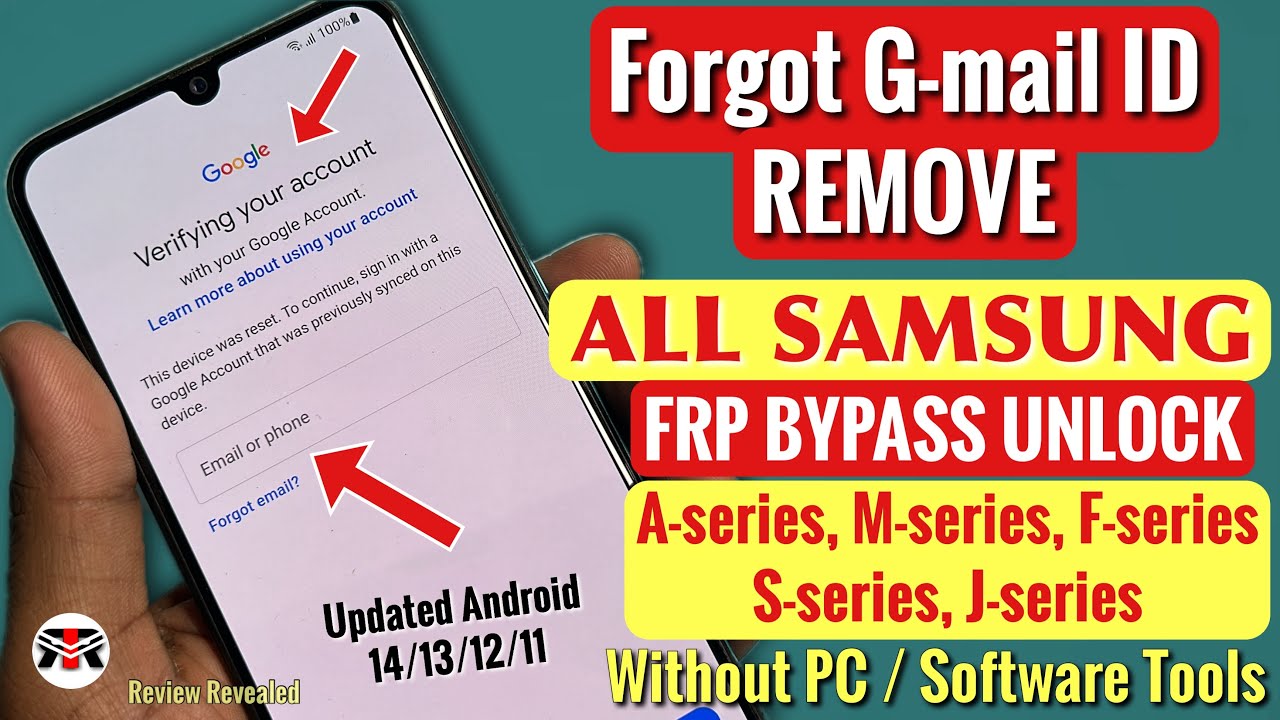 Finally New MethodAll Samsung FRP Bypass/Unlock Finally New MethodAll Samsung FRP Bypass/Unlock