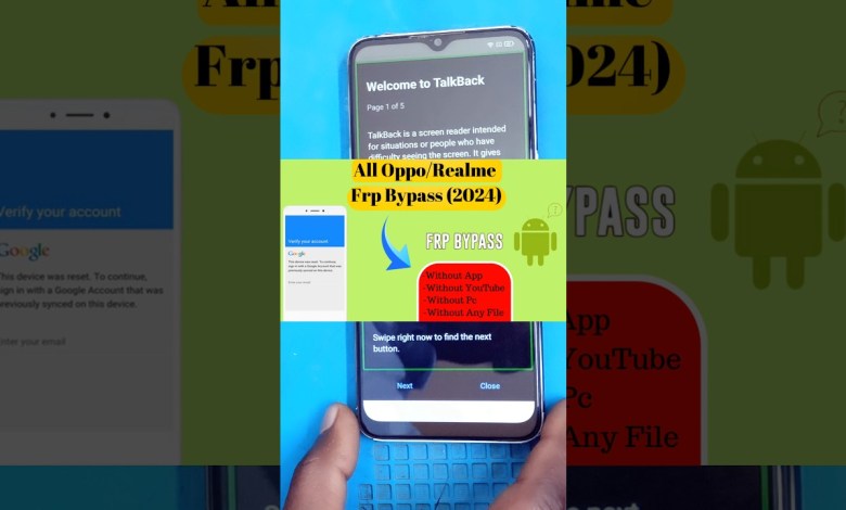 All Oppo/Realme Frp Lock Bypass Without PC | #Shorts All Oppo/Realme Frp Lock Bypass Without PC | #Shorts
